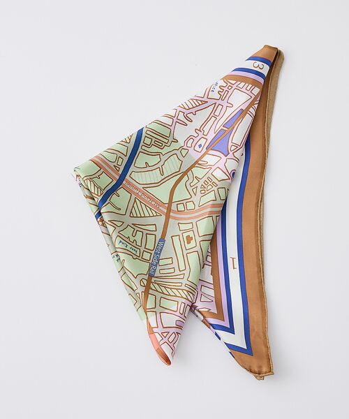 collex / コレックス バンダナ・スカーフ | 【manipuri/マニプリ】コラージュサムウエア88　シルクスカーフ | 詳細1