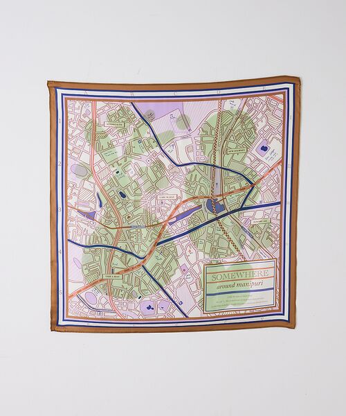 collex / コレックス バンダナ・スカーフ | 【manipuri/マニプリ】コラージュサムウエア88　シルクスカーフ | 詳細5