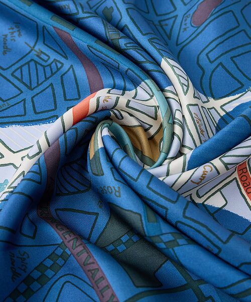 collex / コレックス バンダナ・スカーフ | 【manipuri/マニプリ】コラージュサムウエア88　シルクスカーフ | 詳細9