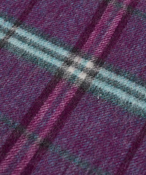 collex / コレックス マフラー・ショール・スヌード・ストール | ウールリバーシブルチェックストール | 詳細6