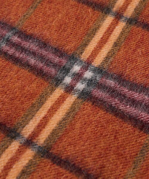 collex / コレックス マフラー・ショール・スヌード・ストール | ウールリバーシブルチェックストール | 詳細14