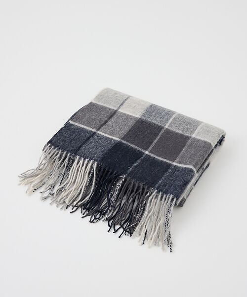 collex / コレックス マフラー・ショール・スヌード・ストール | ウールリバーシブルチェックストール | 詳細19