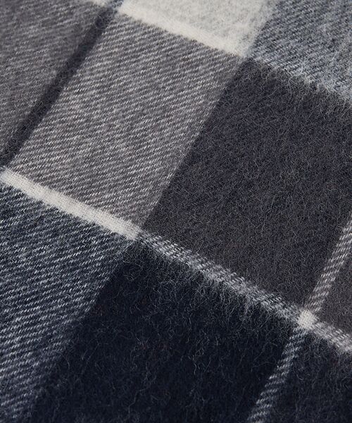 collex / コレックス マフラー・ショール・スヌード・ストール | ウールリバーシブルチェックストール | 詳細20