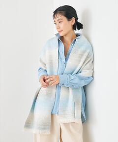 collex / コレックス マフラー・ショール・スヌード・ストール | ウール混グレデーションストール