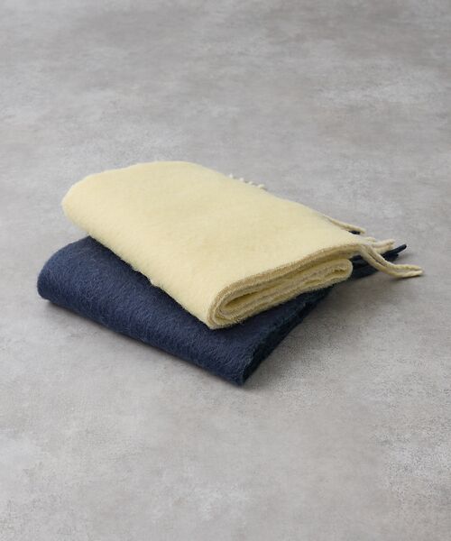 collex / コレックス マフラー・ショール・スヌード・ストール | ソフトブークレーリバーシブルマフラー | 詳細4