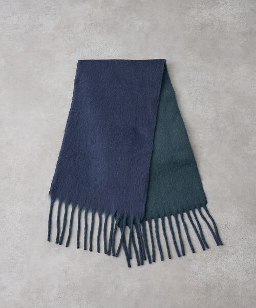 collex / コレックス マフラー・ショール・スヌード・ストール | ソフトブークレーリバーシブルマフラー | 詳細14