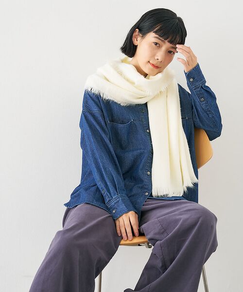 collex / コレックス マフラー・ショール・スヌード・ストール | シャギーストール | 詳細4