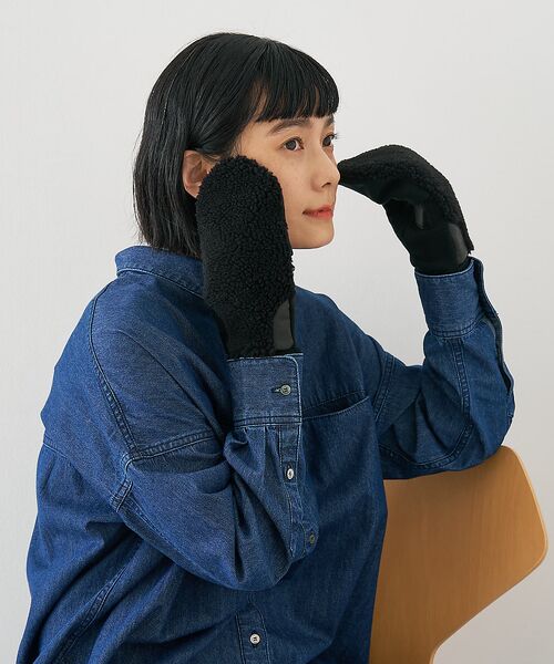 collex / コレックス 手袋 | 【福田手袋】【タッチパネル対応】ボアミトングローブ | 詳細2