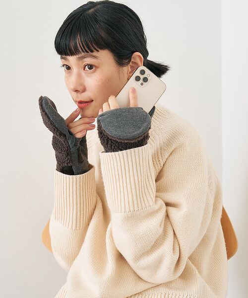 collex / コレックス 手袋 | 【福田手袋】【タッチパネル対応】ボアミトングローブ | 詳細8