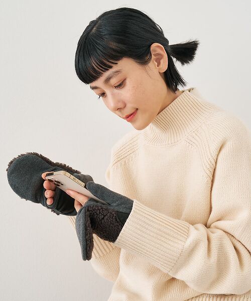 collex / コレックス 手袋 | 【福田手袋】【タッチパネル対応】ボアミトングローブ | 詳細9