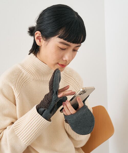 collex / コレックス 手袋 | 【福田手袋】【タッチパネル対応】ボアミトングローブ | 詳細10