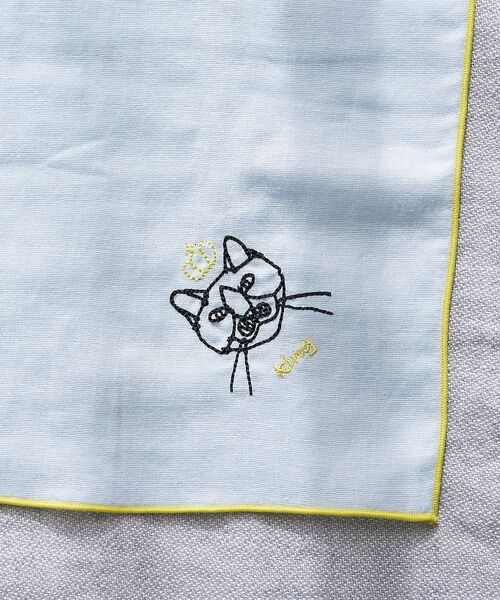 collex / コレックス ハンカチ | 【＋HAyU fabric】 Wガーゼハンカチ 約45×45cm | 詳細2