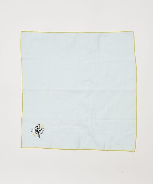 collex / コレックス ハンカチ | 【＋HAyU fabric】 Wガーゼハンカチ 約45×45cm | 詳細3
