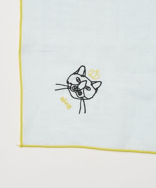 collex / コレックス ハンカチ | 【＋HAyU fabric】 Wガーゼハンカチ 約45×45cm | 詳細4