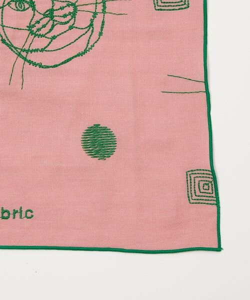 collex / コレックス ハンカチ | 【＋HAyU fabric】 ダブルガーゼ 猫刺繍ハンカチ 綿100% | 詳細7