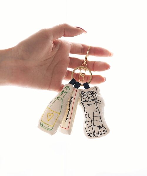 collex / コレックス キーホルダー・ストラップ | 【＋HAyU】モチーフ3連チャーム | 詳細3