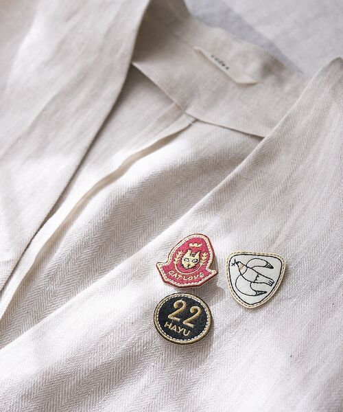 collex / コレックス カフリンクス・ネクタイピン | 【＋HAyU】刺繍 ブローチ3点セット | 詳細1