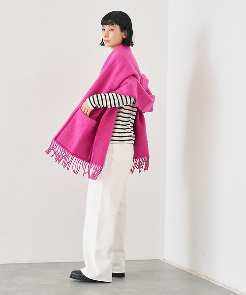 collex / コレックス マフラー・ショール・スヌード・ストール | 【LAPUAN KANKURIT】UNI ポケットショール 2025限定カラー | 詳細4