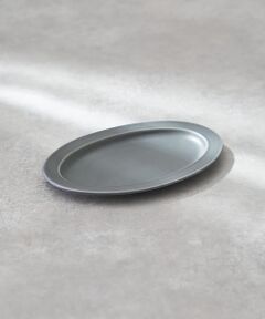 collex / コレックス 食器 | 【SAKUZAN/サクザン】作山窯 Saraオーバルプレート M チャコールグレ