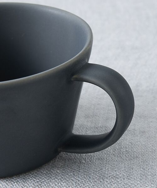 collex / コレックス 食器 | 【SAKUZAN/サクザン】作山窯 Sara スープカップ チャコールグレー チ | 詳細3