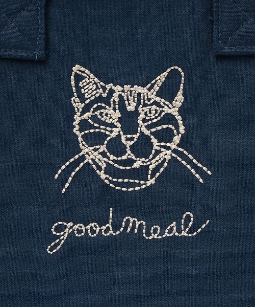 collex / コレックス エコバッグ | 【＋HAyU fabric】猫刺繍 ランチバッグ CAT　保冷・保温 レジャー | 詳細17