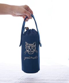 collex / コレックス キッチンツール | 【＋HAyU fabric】猫刺繍 ボトルケース 保冷・保温 レジャー