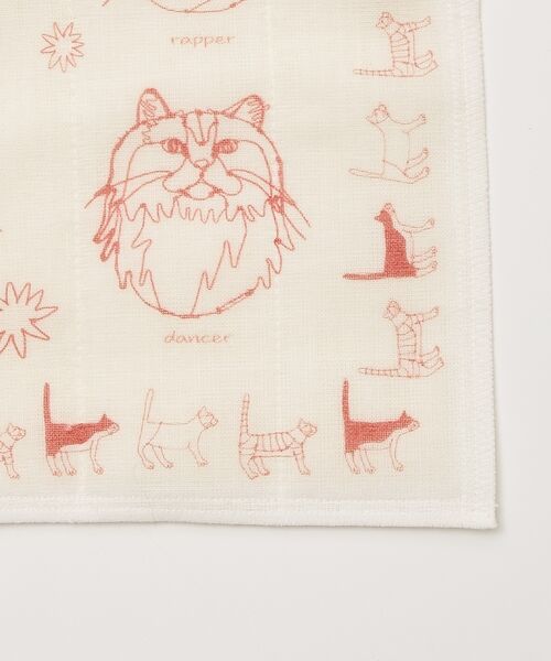 collex / コレックス キッチンツール | 【＋HAyU fabric】猫柄 蚊帳織りふきん | 詳細8