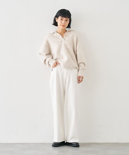 collex / コレックス ニット・セーター | ヘアリースキッパープルオーバー | 詳細1