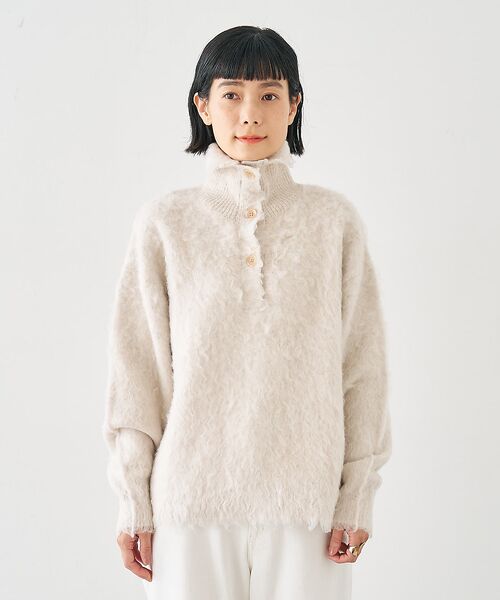 collex / コレックス ニット・セーター | ヘアリースキッパープルオーバー | 詳細13