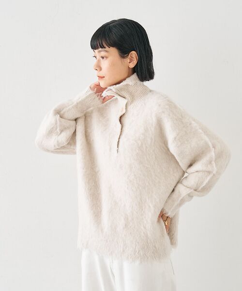 collex / コレックス ニット・セーター | ヘアリースキッパープルオーバー | 詳細9