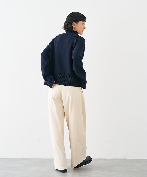 collex / コレックス ニット・セーター | ハイネック2WAYプルオーバー | 詳細17