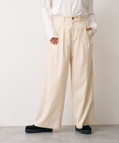 collex / コレックス パンツ | コーデュロイWタックワイドパンツ