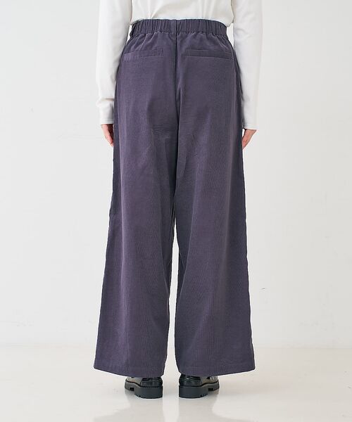 collex / コレックス パンツ | コーデュロイWタックワイドパンツ | 詳細10