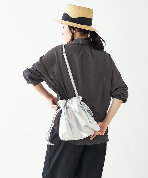 collex / コレックス ショルダーバッグ | レザーキンチャクポシェット ショルダーバッグ | 詳細26