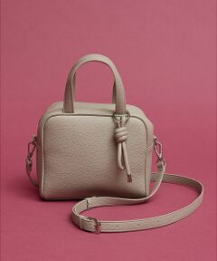 collex / コレックス ボストンバッグ | チャーム付き 2WAYキューブボストン