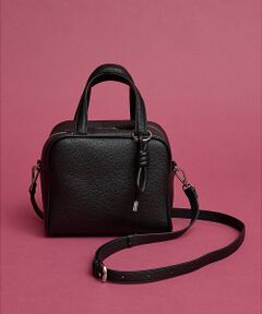 collex / コレックス ボストンバッグ | チャーム付き 2WAYキューブボストン