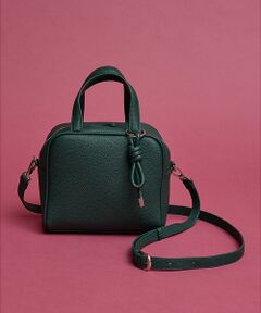 collex / コレックス ボストンバッグ | チャーム付き 2WAYキューブボストン