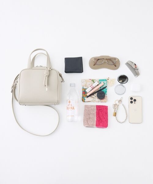 collex / コレックス ボストンバッグ | チャーム付き 2WAYキューブボストン | 詳細4