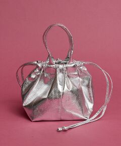 collex / コレックス トートバッグ | メタリックドロストボートトートバッグ