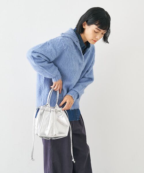 collex / コレックス トートバッグ | メタリックドロストボートトートバッグ | 詳細2