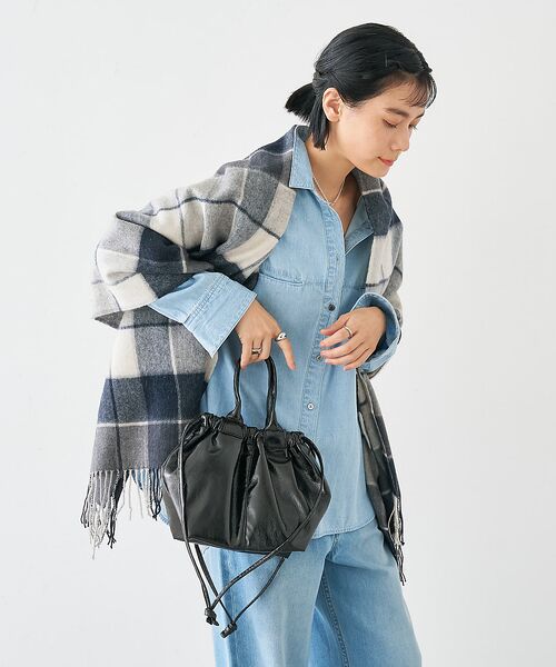 collex / コレックス トートバッグ | メタリックドロストボートトートバッグ | 詳細12