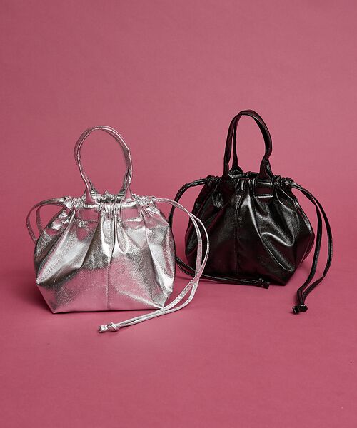 collex / コレックス トートバッグ | メタリックドロストボートトートバッグ | 詳細16