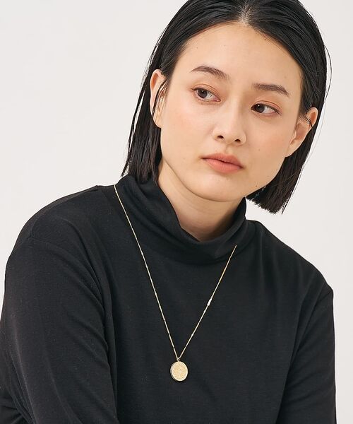 collex / コレックス ネックレス・ペンダント・チョーカー | 【Ljud/ユード】アカンサスメダルネックレス（ゴールド）