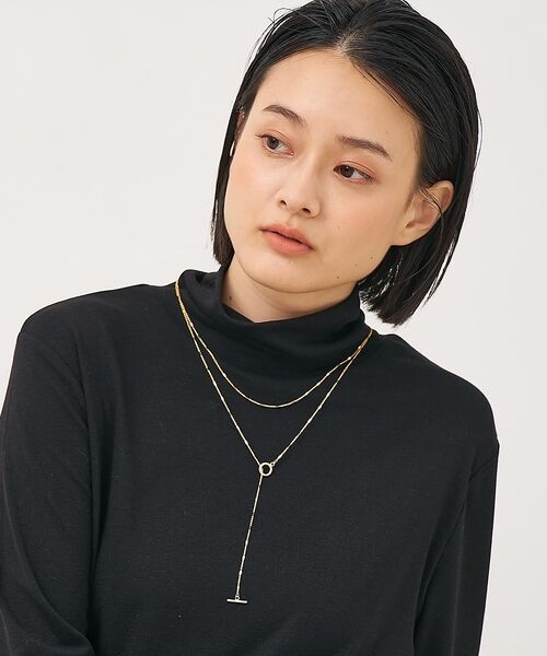 collex / コレックス ネックレス・ペンダント・チョーカー | 【Ljud/ユード】2wayロングチェーンネックレス（ゴールド）
