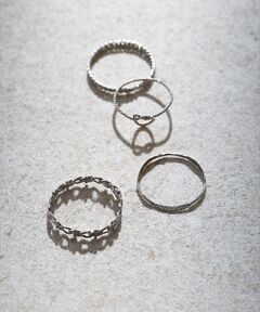 collex / コレックス リング | 【Ljud/ユード】4連ノットリング