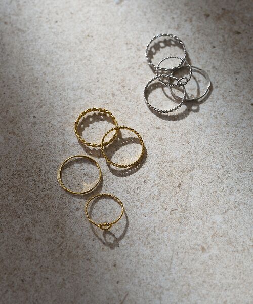 collex / コレックス リング | 【Ljud/ユード】4連ノットリング | 詳細1