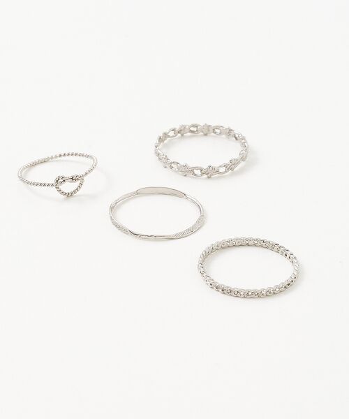 collex / コレックス リング | 【Ljud/ユード】4連ノットリング | 詳細2