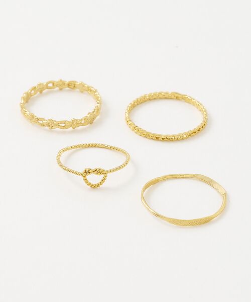 collex / コレックス リング | 【Ljud/ユード】4連ノットリング | 詳細7