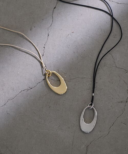 collex / コレックス ネックレス・ペンダント・チョーカー | 【dignif】【金属アレルギー対応】オーバルトップコードネックレス | 詳細5