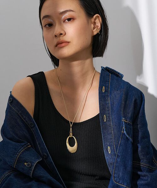 collex / コレックス ネックレス・ペンダント・チョーカー | 【dignif】【金属アレルギー対応】オーバルトップコードネックレス | 詳細10